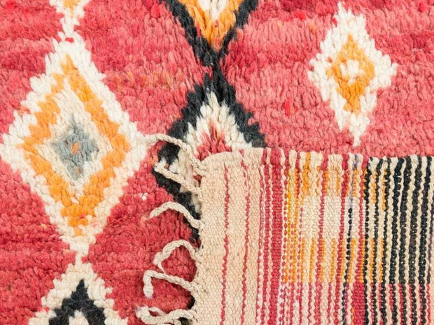 Azilal rug size 8.72 ft x 5.11 ft, berber, Moroccan, beni ourain, Azilal , boujaad, beni mguild, kilim, handira - sustainably made MOMO NEW YORK sustainable clothing, rug slow fashion
