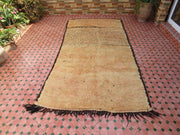 beni ourain authentic vintage 100% WOOL bENI M'rirt moroccan berber rugs - sustainably made MOMO NEW YORK sustainable clothing, rug slow fashion