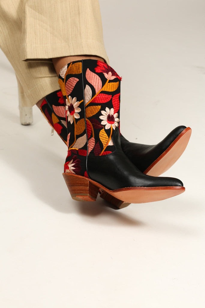 Anthropologie on sale black boots