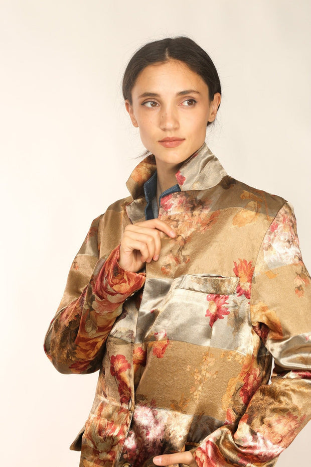 COAT JACKET MARILU - sustainably made MOMO NEW YORK sustainable clothing, Jacket slow fashion