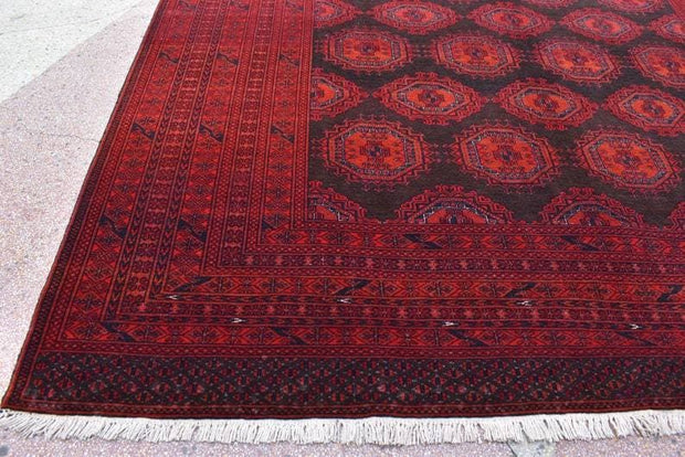 COLLECTORS’ PIECE Antique Turkmen Dali Filpai Elephant Foot Turkoman Natural Vegetable Dye Area size carpet,Vintage rug - sustainably made MOMO NEW YORK sustainable clothing, rug slow fashion