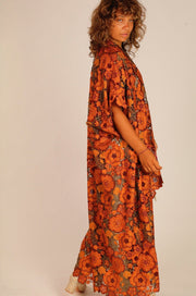 COTTON LACE KIMONO - sustainably made MOMO NEW YORK sustainable clothing, Kimono slow fashion