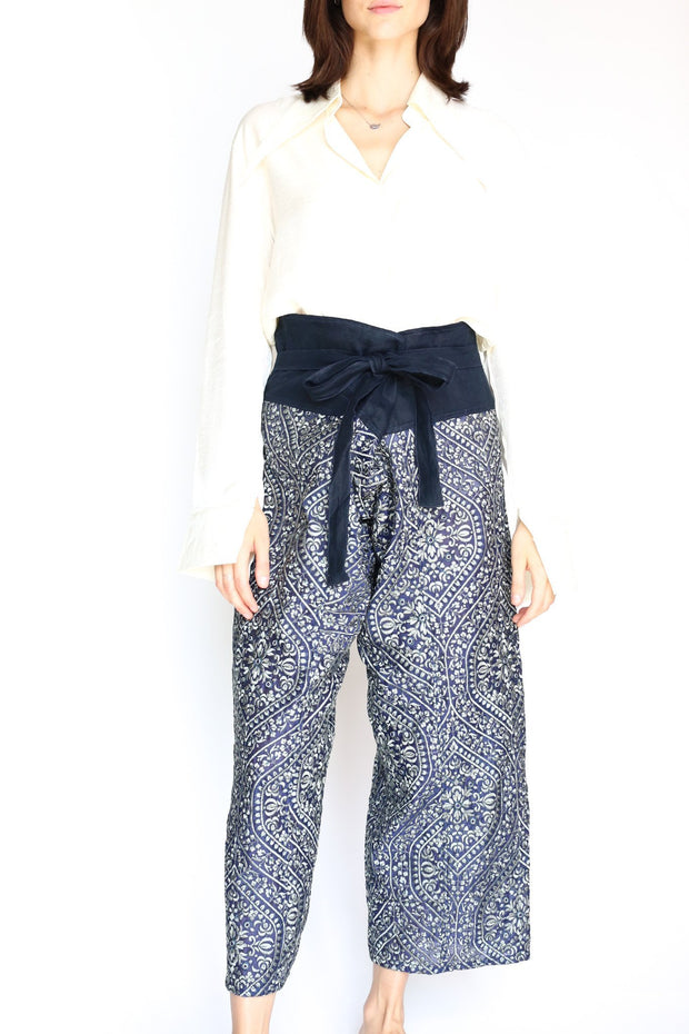 New Fisherman pants Made from sarongs of Thailand Thai Pattern
