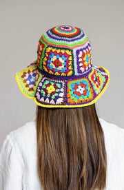 HAND CROCHET HAT SILVIE - sustainably made MOMO NEW YORK sustainable clothing, crochet slow fashion