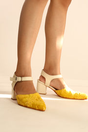 HEELED SANDALS ALYSA - sustainably made MOMO NEW YORK sustainable clothing, sandals slow fashion