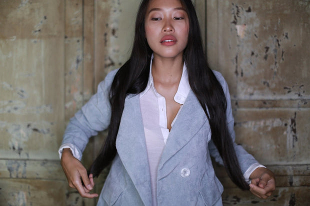 JACKET FRIDA CORDUROY - sustainably made MOMO NEW YORK sustainable clothing, offer slow fashion
