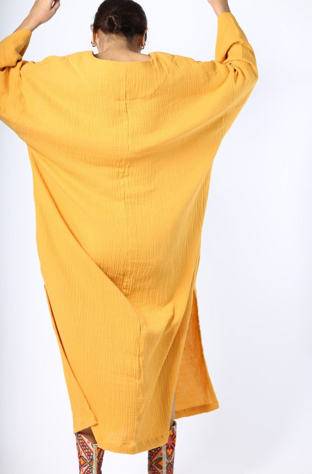 KAFTAN DRESS AKIRA, hand made - MOMO NEW YORK