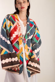 KIMONO JACKET JOHANNA - sustainably made MOMO NEW YORK sustainable clothing, Jacket slow fashion