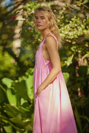 MAXI DRESS ALTO - sustainably made MOMO NEW YORK sustainable clothing, dress slow fashion