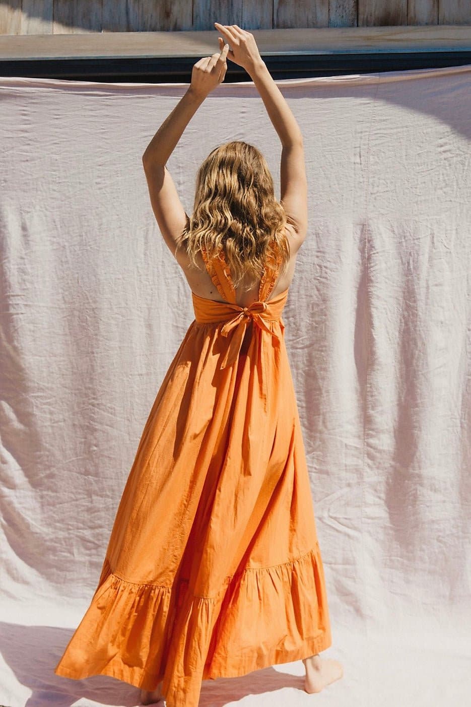 momo dress MAXI DRESS ALTO, hand made - MOMO NEW YORK