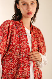 MODAL SILK KIMONO UNIS - sustainably made MOMO NEW YORK sustainable clothing, Kimono slow fashion
