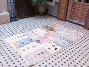 oroccan rug , berber handmade area rug - sustainably made MOMO NEW YORK sustainable clothing, rug slow fashion