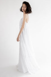 Shoulder Dress Desiree - sustainably made MOMO NEW YORK sustainable clothing, kaftan slow fashion