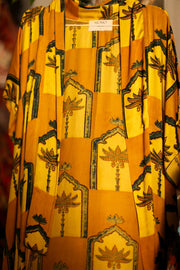 SILK KOMONO RONIA - sustainably made MOMO NEW YORK sustainable clothing, Kimono slow fashion