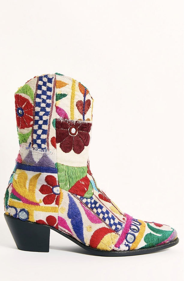 SUNNY DAYS ANKLE BOOTS - sustainably made MOMO NEW YORK sustainable clothing, boots slow fashion