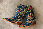 TALL WESTERN BOOTS LUIZA - sustainably made MOMO NEW YORK sustainable clothing, boots slow fashion