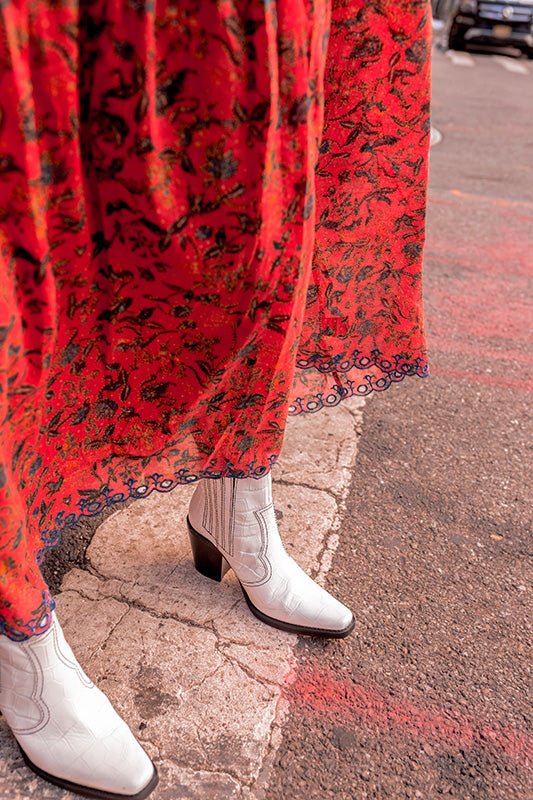 WESTERN BOOTS AURELIE - sustainably made MOMO NEW YORK sustainable clothing, boots slow fashion
